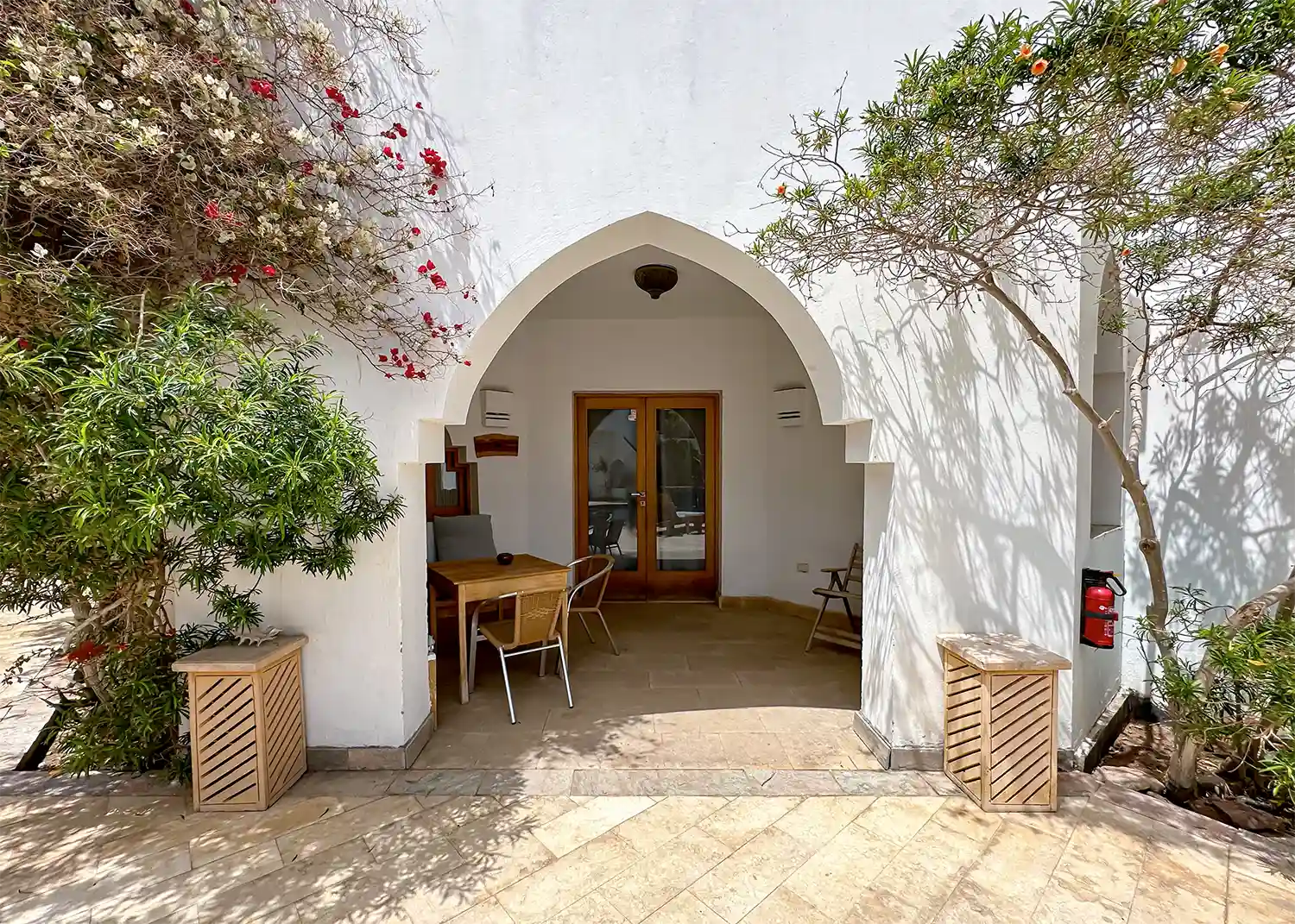 Villa Juno – The entrance
