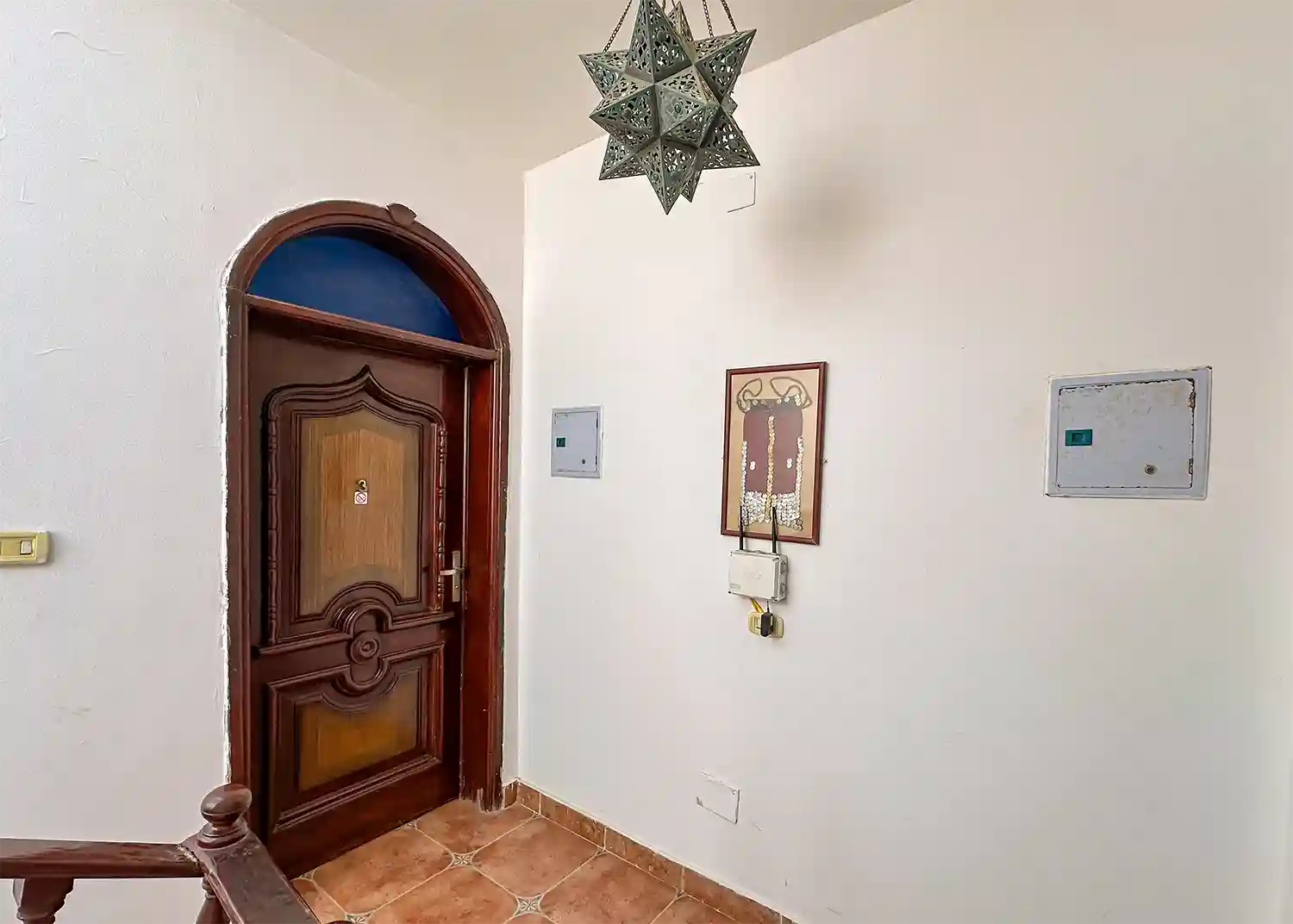 Terrace Apartment – The entrance
