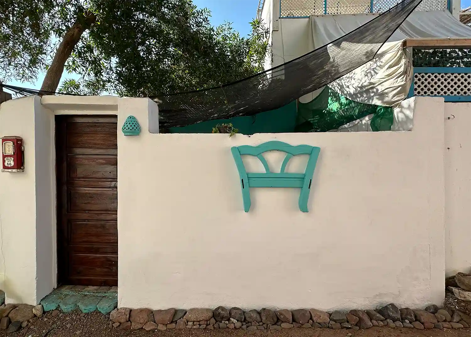 Rollo's Lodge – The main entrance