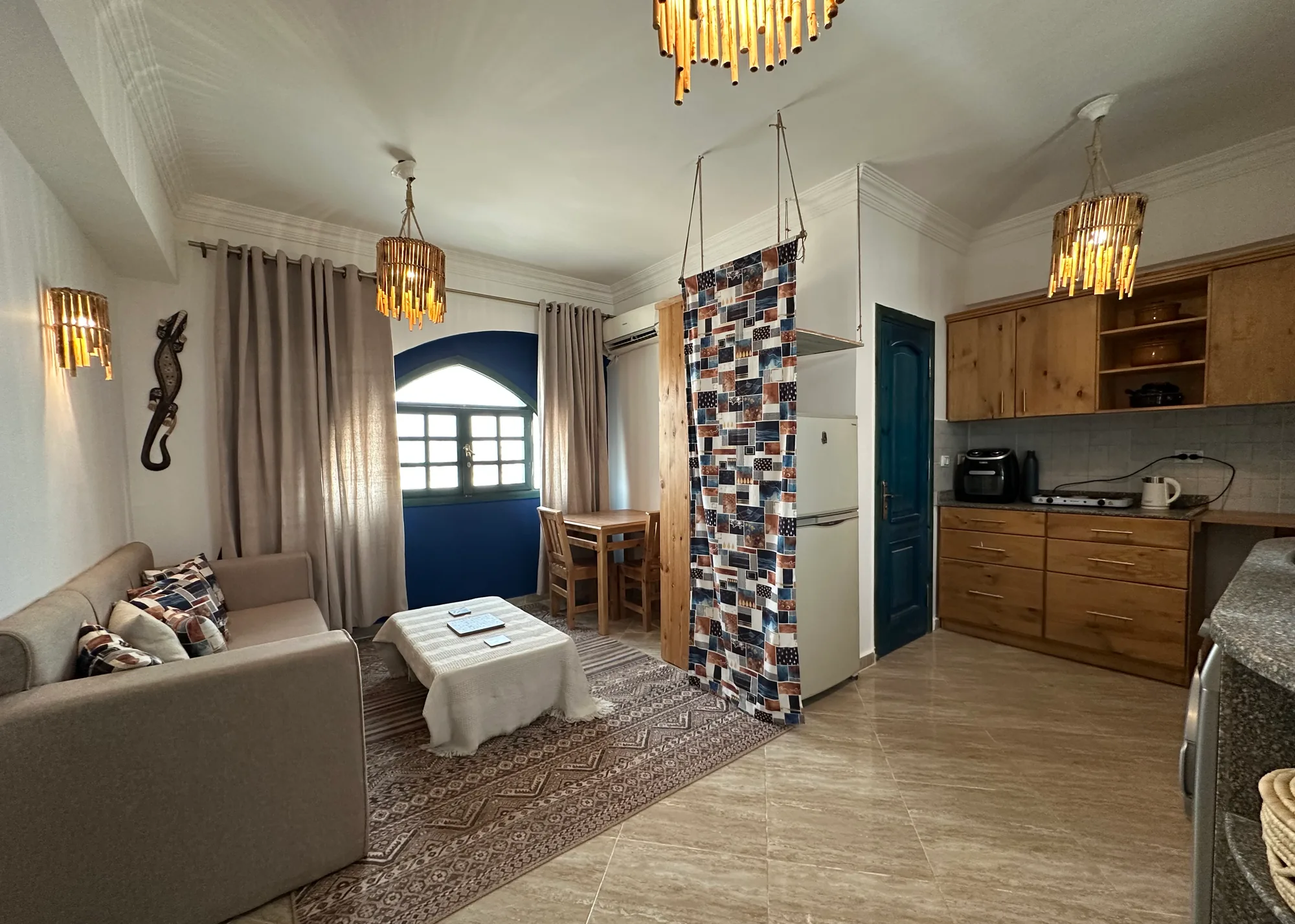 Freydis's Nook – The open-plan living space